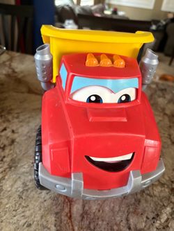 Kids Toy Dump Truck with Face