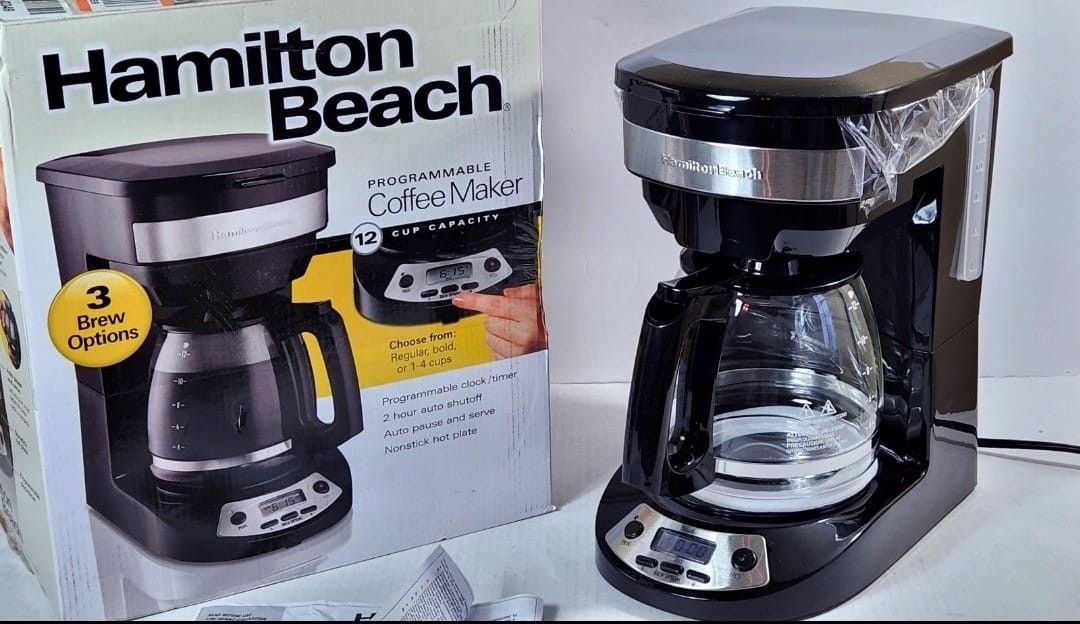 Hamilton Beach 12 Cup Programmable Drip Coffee Maker #956
