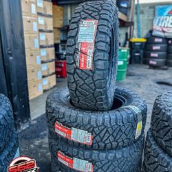 265/70/17 Nitto Ridge Grappler New Tires