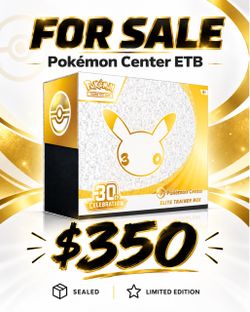 Pokemon center etb 30th celebration