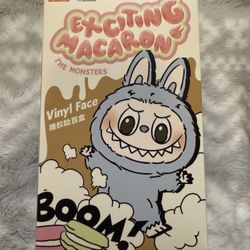 USA- NEW Authentic Labubu Monsters Exciting Macaron vinly Blind Box)