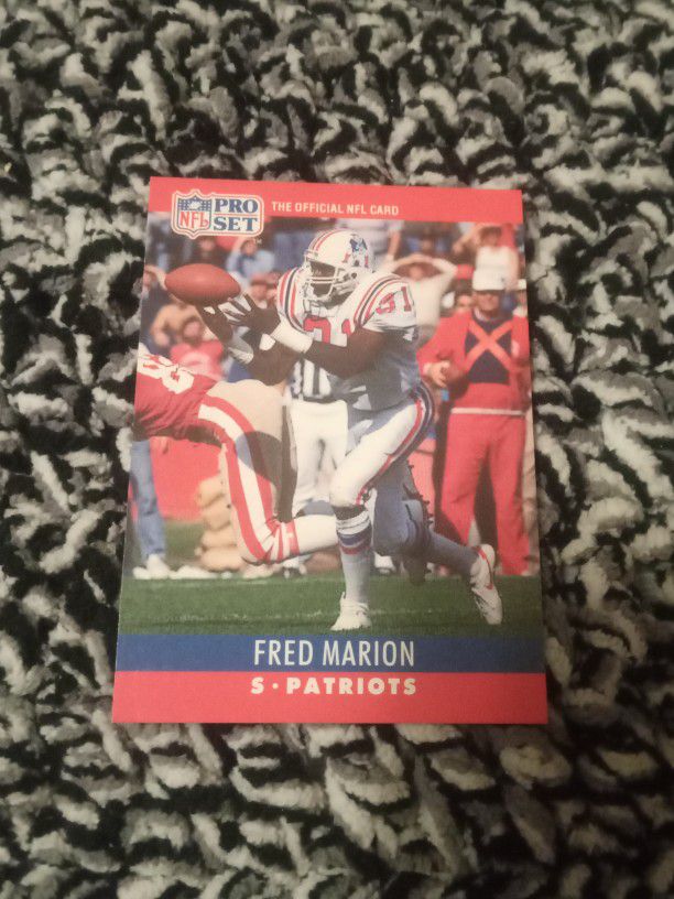 The Iconic 1990 Pro Set Fred Marion "No Belt Visible" Error Card 