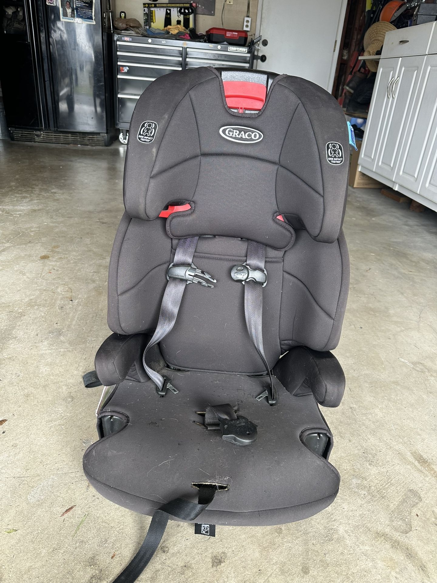 Graco car seat/booster