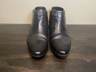 YSL SAINT LAURENT MEN'S BLACK BOOTS 