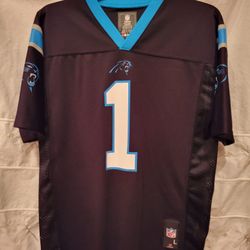 Carolina Panthers NFL Jersey #1 Cam Newton 