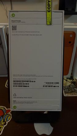 iPhone 17 pro Max Unlocked Silver!