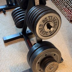 Iron weight set