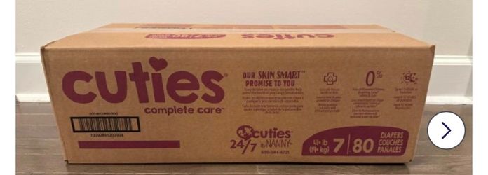 Diapers size 7