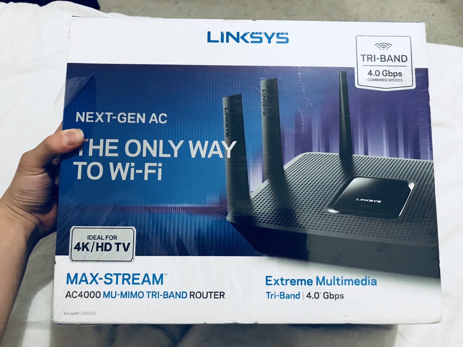 Linksys AC4000 MU-MIMO Tri-Band