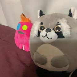 Fuggler Mini And Raccoon Plush 