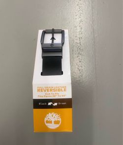 Brand New Timberland Reversible Full Grain Leather Belt (Cut to Fit 28"-44")