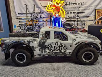 Losi Mint 400 Ford Raptor Baja Rey 1/10th Scale RC Truck