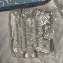 Christmas gift for sister -Sister Engraved Acrylic Puzzle Piece