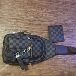 LV Mans Crossbody Bag/LV Wallet