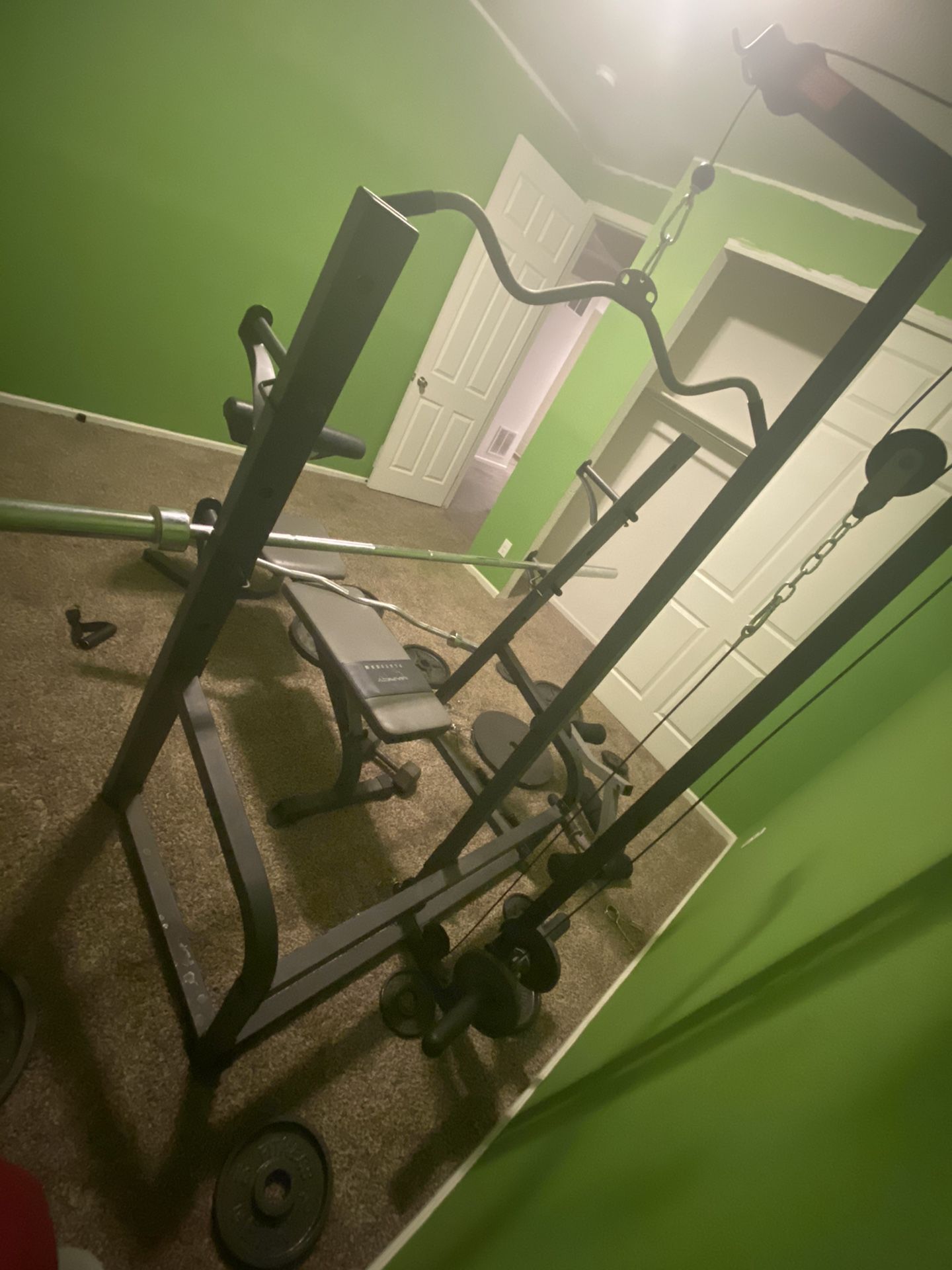 Home Gym workout Bench and more!