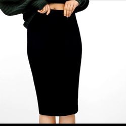 ARITZIA Babaton wool black pencil skirt