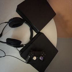 2 PS4’s A Headset And A Controller