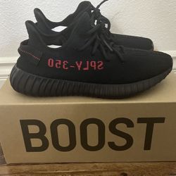 Yeezy Boost 350 V2 'Bred Mens Sz 8 brand new $300