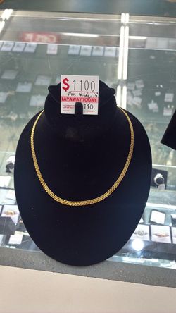 Mesh Necklace 14k