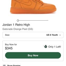 gatorade jordan 1 