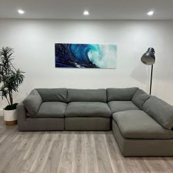 FREE DELIVERY 🚚 SECTIONAL GRANT MODULAR SOFA BRAND CITY FURNITURE PERFECT CONDITION 
