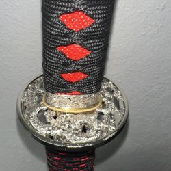 Sexy Crimson Dragon Sword