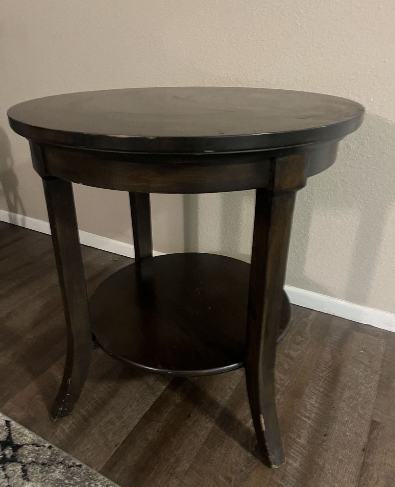 Wooden End Table