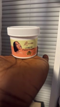 Lemon face  cream