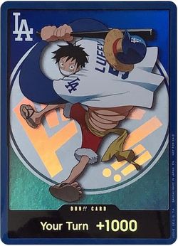 Dodgers Luffy Card