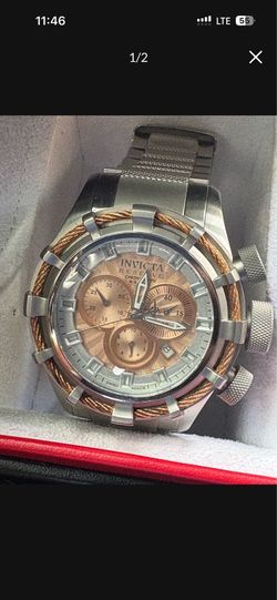 TWO MEN CHRONOGRAPH INVICTA WATCHES