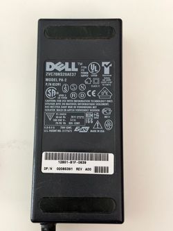 DELL 85391 3-hole 20V 3.5A 70W Power Supply Adapter Charger