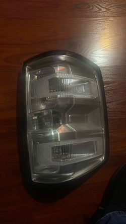2014-18 Silverado clear tail lights