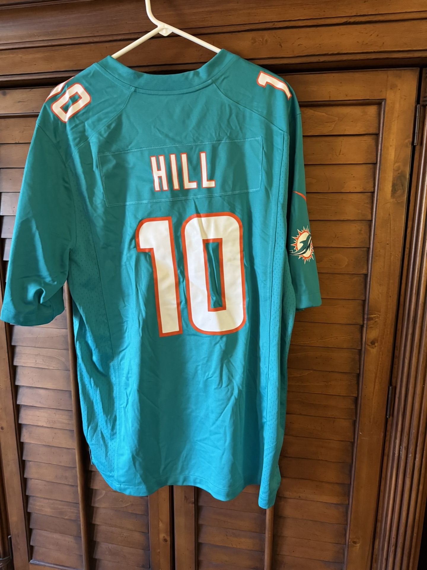 Size L Tyreek Hill Dolphins Jersey