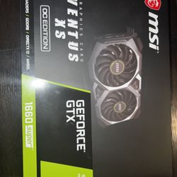 GeForce Ventus Xs oc Edition1660 Super 6gb Gddr6
