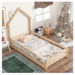 Wooden Twin Bed