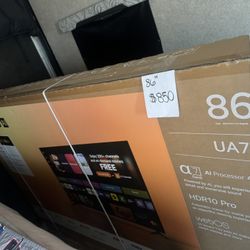 Television Tele Tv New Box LG Smart Tv 