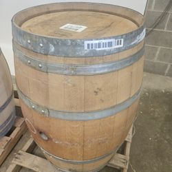 Used Wine Barrel-great for Cornhole Beer Stands.