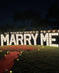 Marquee Letters 