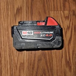 Milwaukee XC 4.0 M18 Battery