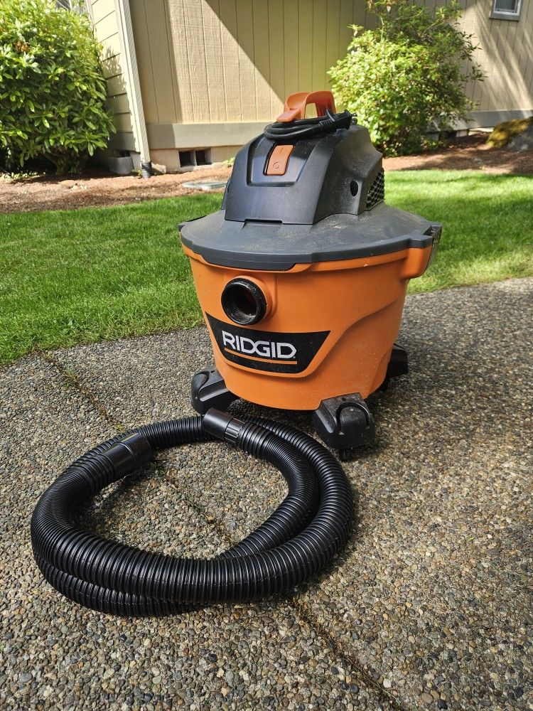 Ridgid wet/dry vac