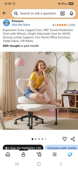 New computer chair in box