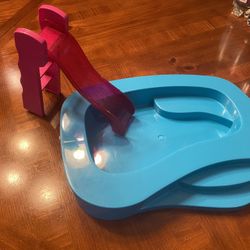 Barbie pool/ Slide 