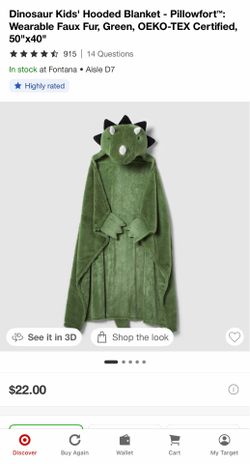 Dinosaur blanket