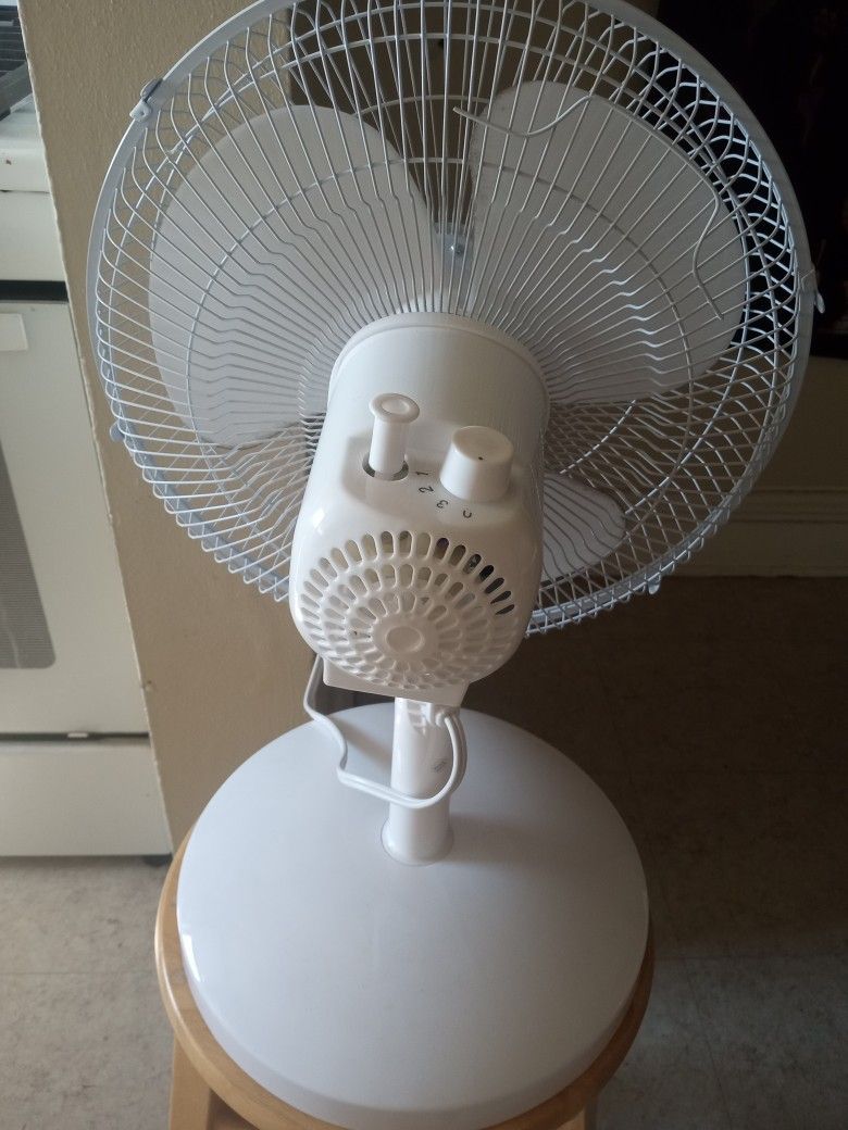 $15 Table Top Rotating Fan With Warranty Pick Up Near Ucity