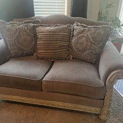 Couch and love seat