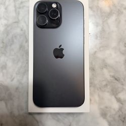 Unlocked IPHONE 16 Pro Max 256 GB- Black Titanium (Excellent Condition) 