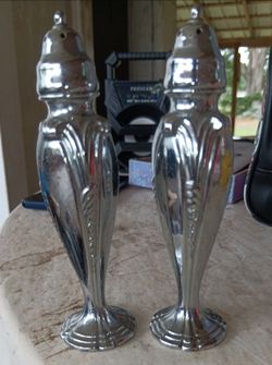 Set of salt and pepper shakers