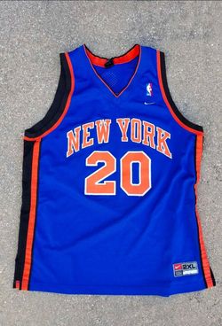 Allen Houston New York Knicks away/visitor jersey
