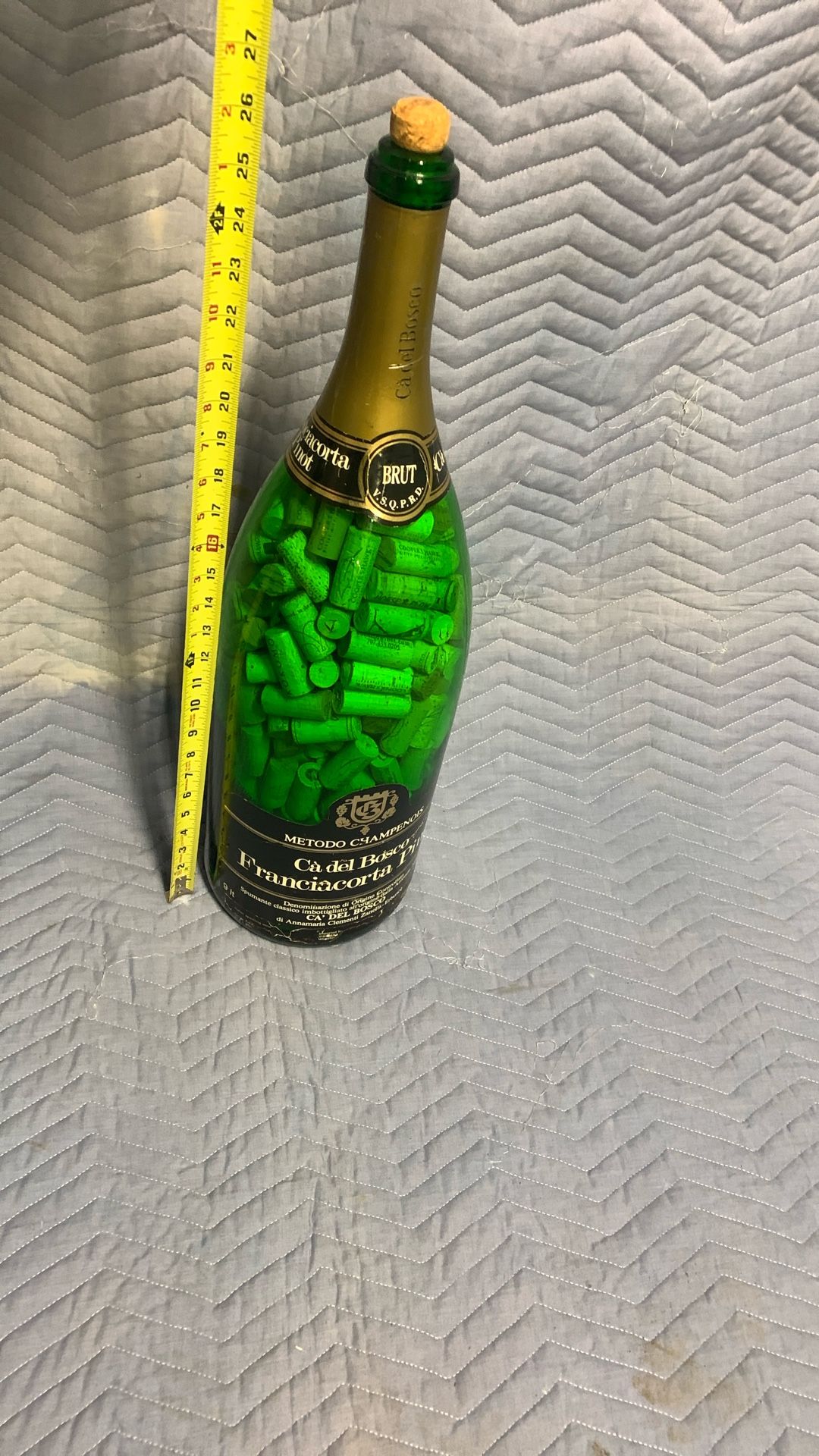 Extra Large Champagne Bottle With Corks