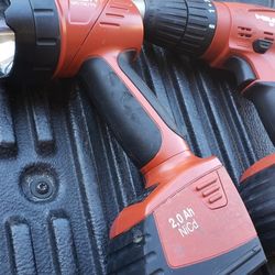 Hilti Drill And Light 